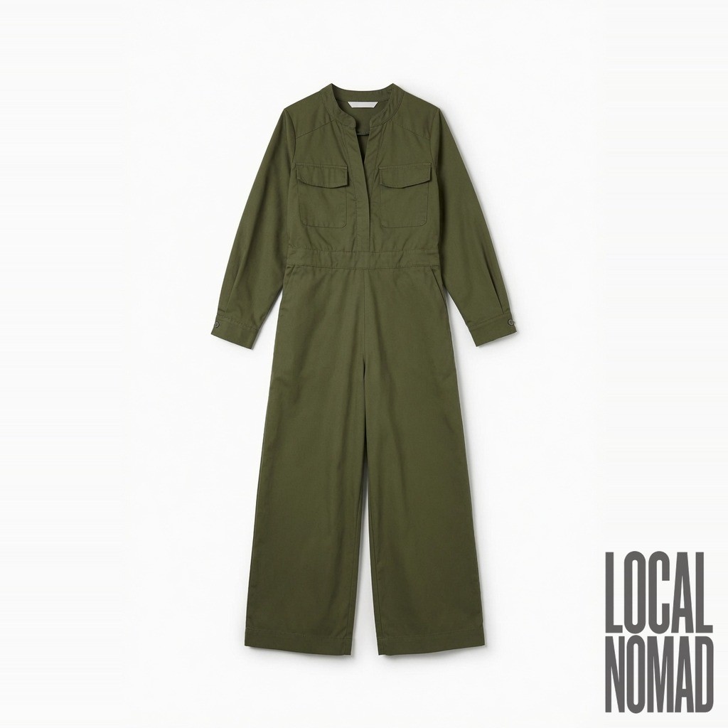 Mesa Cotton Poplin Jumpsuit