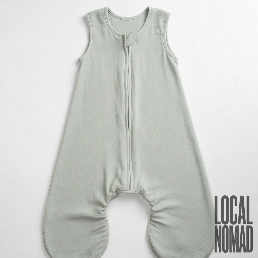 Organic Muslin Baby Sleep Sack 2