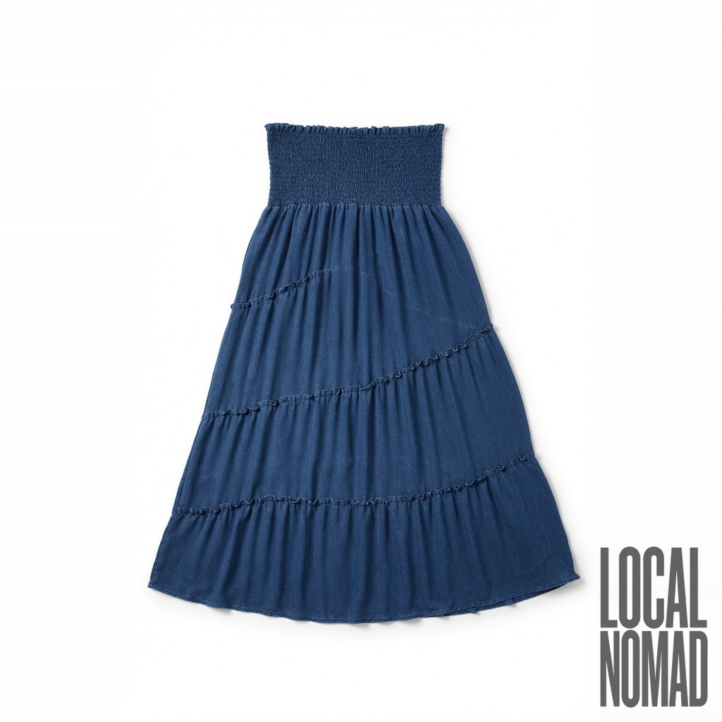 Saguaro Tiered Midi Skirt 3