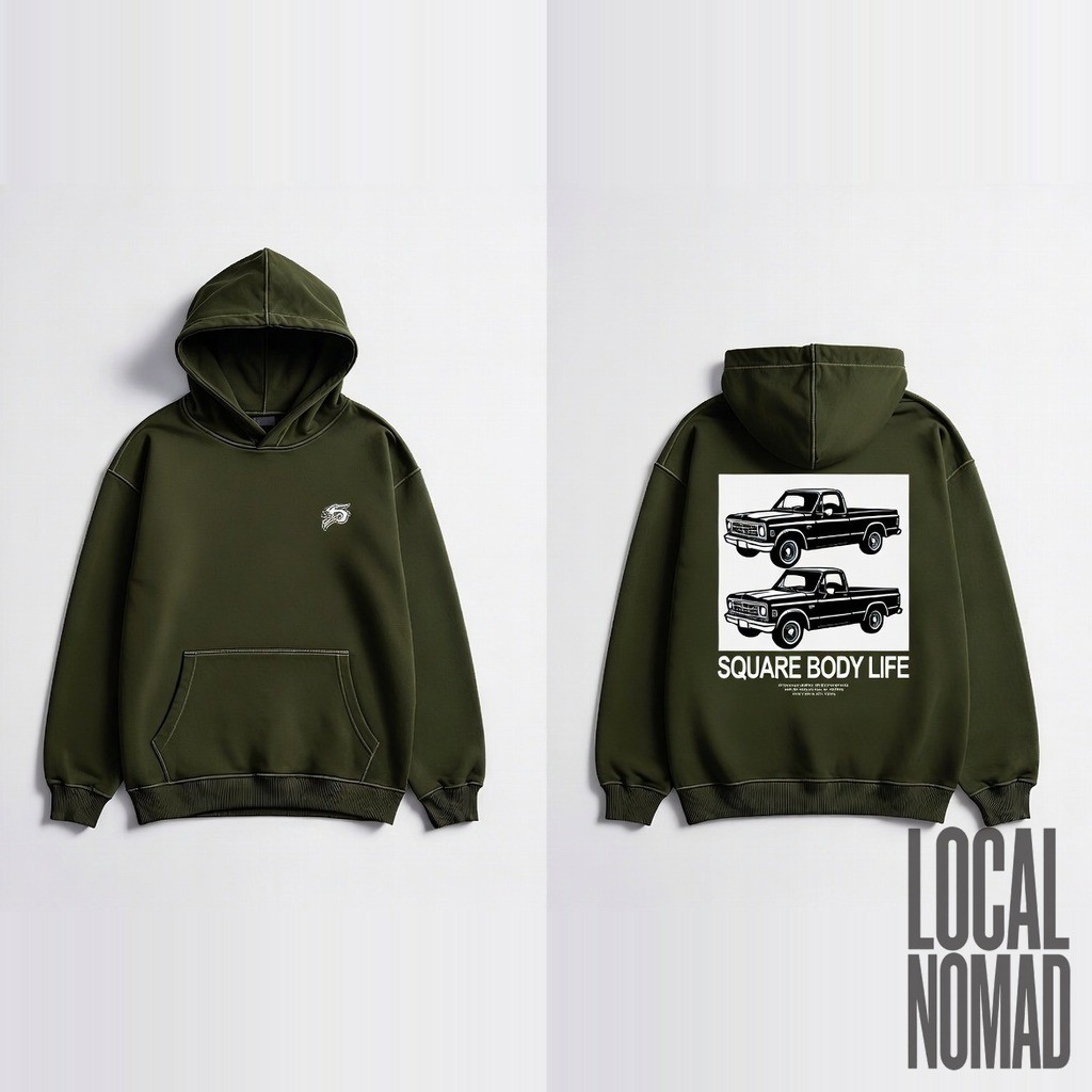 Square Body Life Hoodie 2