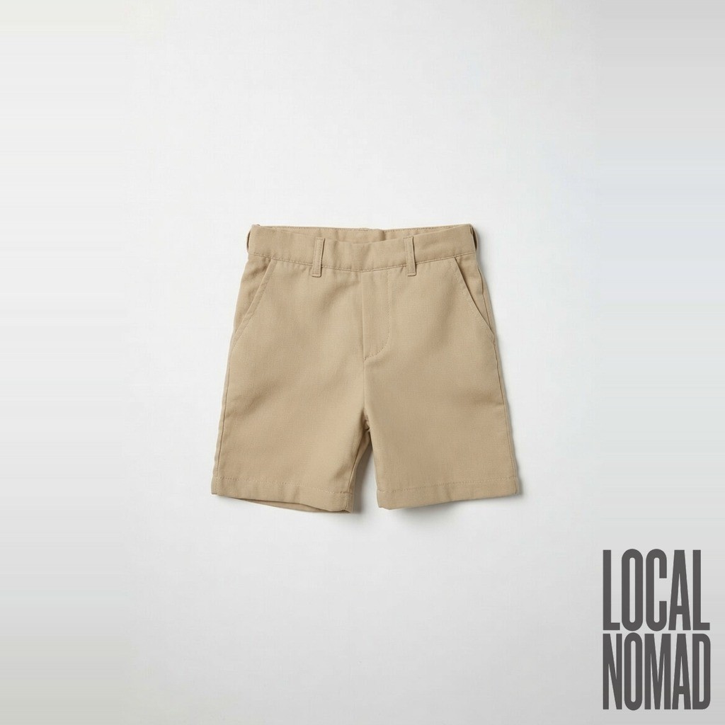 Toddler Pull-On Linen Short
