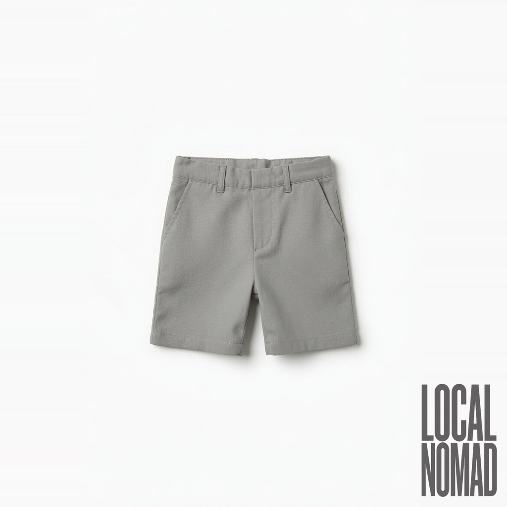 Toddler Pull-On Linen Short 3