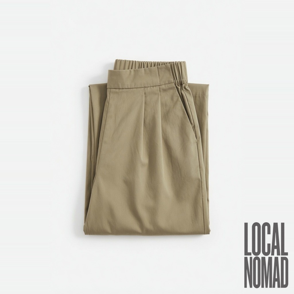 Wide-Leg Cotton Trouser 2