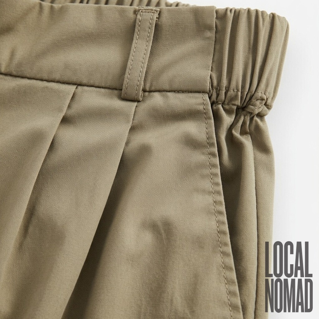 Wide-Leg Cotton Trouser 3