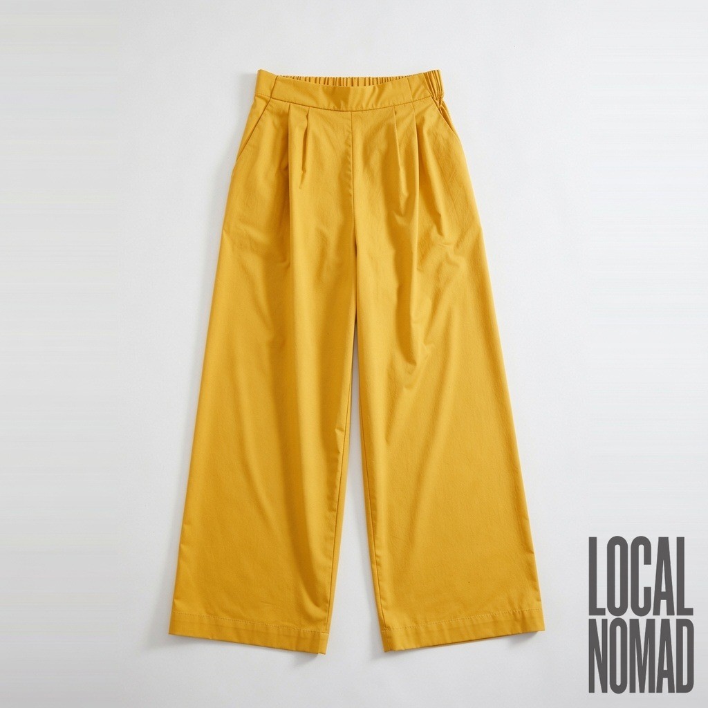 Wide-Leg Cotton Trouser 3
